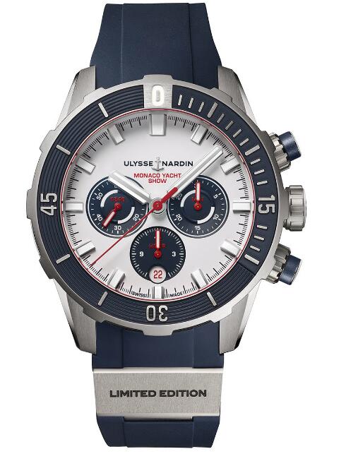 Ulysse Nardin Diver Chronograph Monaco Yacht Show Limited Edition Replica Watch Price 1503-170LE-0A-MON/3A